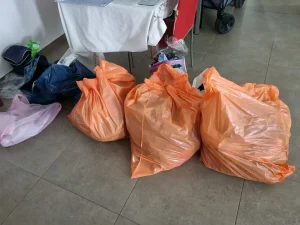 לא לפחד לזרוק זבל בארגון המטבח
